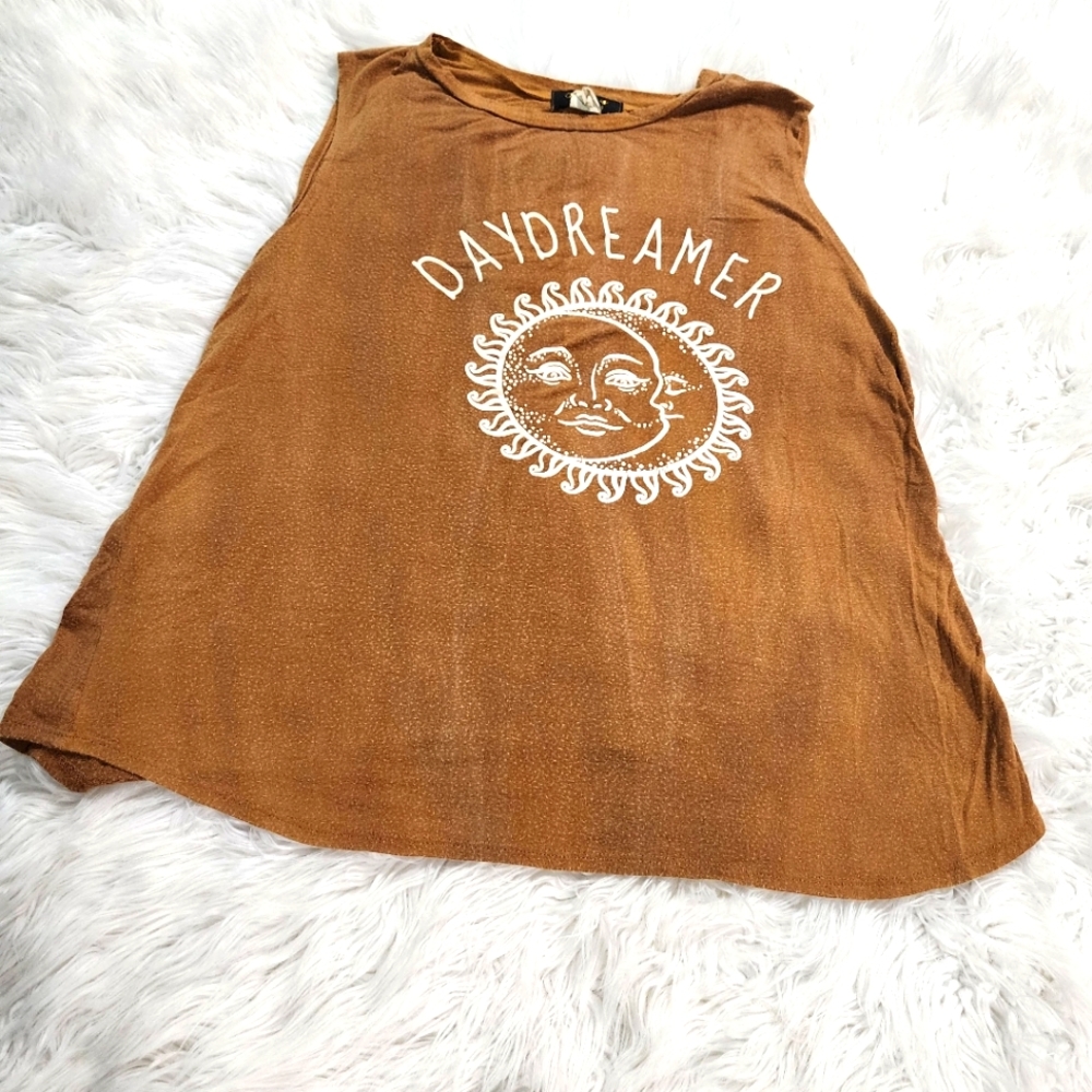 Queen Bee sleeveless graphic t-shirt XL